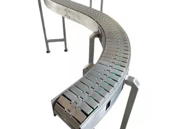 什么是轉(zhuǎn)彎型柔性鏈板輸送線？